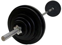 VirtuFit Halterset Gietijzer 200 kg