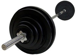 VirtuFit Rubberen Halterset 150kg