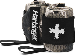 Harbinger Red Line Wrist Wraps - Camouflage Gris