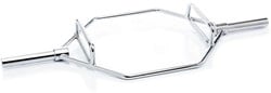Muscle Power Olympische Hex Bar - Shrug Bar - Trap Bar - 160 cm