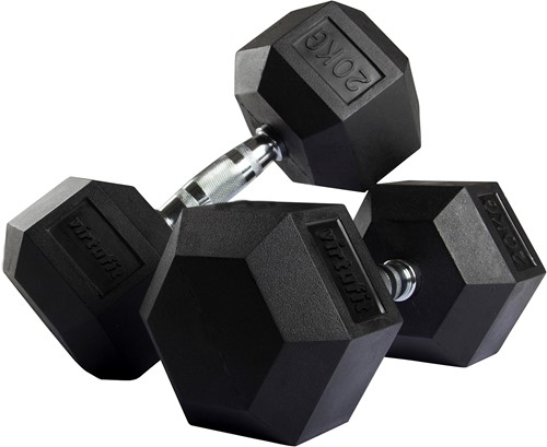 VirtuFit Hexa Dumbbell Pro - 20 kg - Per Stuk-2