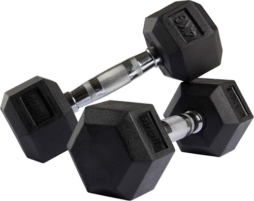 VirtuFit Hexa Dumbbell Pro - 4 kg - Per Stuk-2