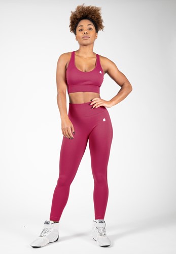 Gorilla Wear Hilton Seamless Legging - Fuchsia-3