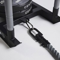 HYROX Power Sled met power rope