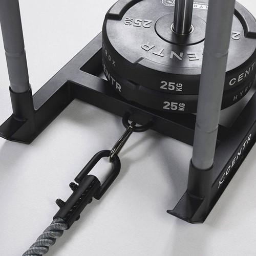HYROX Power Sled met rope verbinding