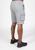 Gorilla Wear Hudson Cargo Short de Survêtement - Gris m&eacute;lang&eacute;-2