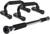 Offre combinée VirtuFit : Barre d'étirement + Barre de push-up