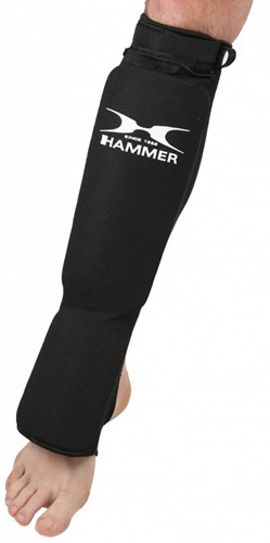 Hammer Boxing Scheenbeschermers Tech - Zwart