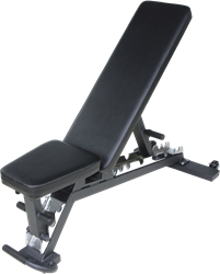 Lifemaxx Crossmaxx Adjustable Bench V2 - Verstelbare Trainingsbank - Zwart