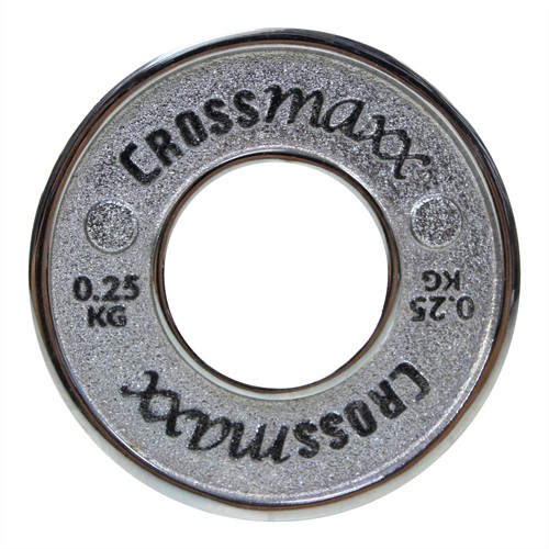 Lifemaxx Crossmaxx Gekalibreerde Halterschijven - 50 mm - 0,25 kg