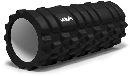 VirtuFit Grid Foam Roller - Massage roller - 33 cm - Zwart