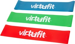 VirtuFit Mini Bands Set - Bandes de résistance - Elastiques de fitness - 3 pièces