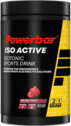 Powerbar Isoactive Sports Drink - Boisson pour Sportifs - 600 gr - Fruits Rouges
