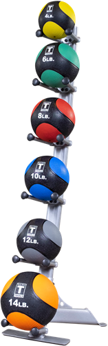 Body-Solid 6-Medicine Ball Rack