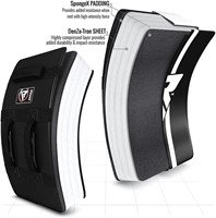 RDX Sports T1 Coussin de Frappe Incurvé - Noir-3