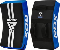 RDX Sports T1 Coussin de Frappe Incurvé - Bleu