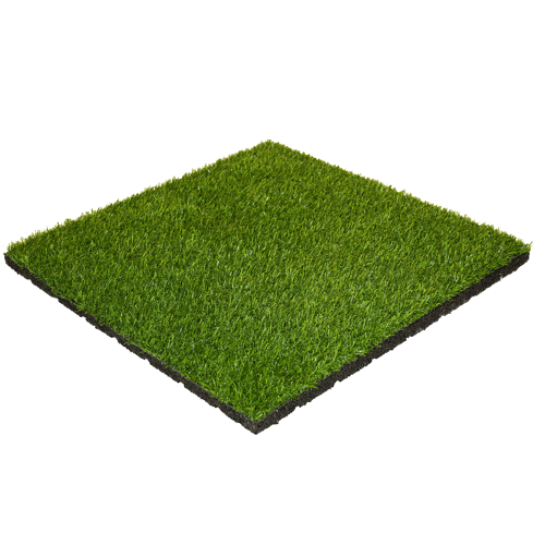 Sporttrader Rubber Tegel met Kunstgras Toplaag - 50 x 50 x 3 cm 50 x 50 x 3cm