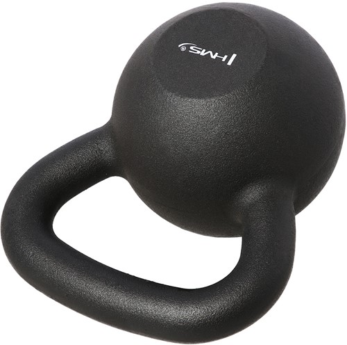 HMS Kettlebell - Gietijzer - 16 kg - Zwart-2