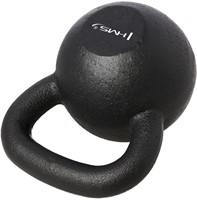 HMS Kettlebell - Gietijzer - 20 kg - Zwart-2