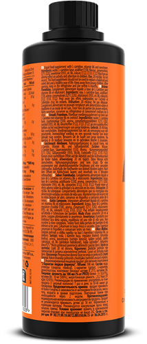 QNT L-Carnitine Liquid - 500 ml - Framboos-2