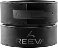Reeva Lifting Belt van Nubik Leer - Zwarte RVS Gesp - 13 mm - XS