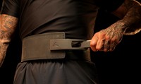 Reeva Lifting Belt van Nubik Leer - Zwarte RVS Gesp - 13 mm-2