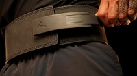 Reeva Lifting Belt van Nubik Leer - Zwarte RVS Gesp - 13 mm-3