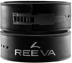 Reeva Halterriem Carbon Leer met Verstelbare Gesp V2