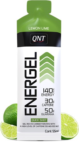 QNT Energel - Energy Gel - 25 x 55 ml - Lemon Lime