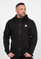 Gorilla Wear Leon Zipped Hoodie - Zwart - XL