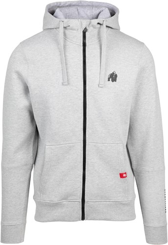 Leon Zipped Hoodie front