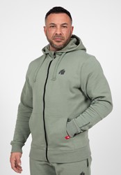 Gorilla Wear Leon Sweat à capuche zippé - Vert