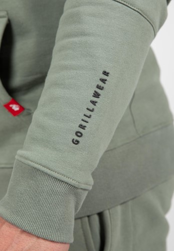 Leon Zipped Hoodie logo