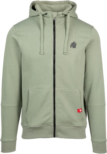 Leon Zipped Hoodie front