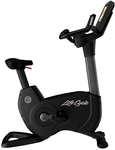 Life Fitness Vélo d'appartement Platinum Club Discover SE3HD - Titanium Storm-2