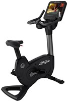 Life Fitness Vélo d'appartement Platinum Club Discover SE3HD - Titanium Storm