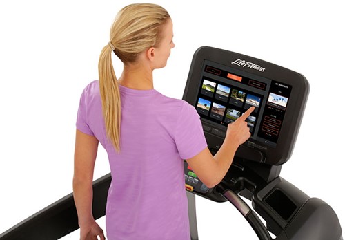 Life Fitness Platinum Discover SE3 Loopband - Arctic Silver - Gratis trainingsschema-3