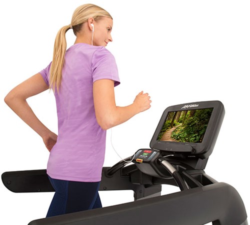 Life Fitness Platinum Discover SE3 Loopband - Arctic Silver - Gratis trainingsschema-2