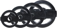 Lifemaxx Studio Pump Disc Halterschijf - 30 mm - 10 kg - Zwart-3