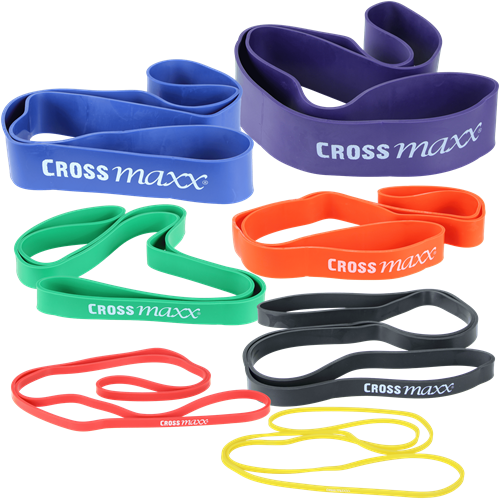 Lifemaxx Crossmaxx Resistance Band - Groen - Medium-2