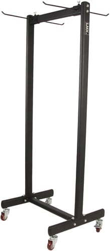 Lifemaxx LMX Aerobic Fitnessmat Opbergrek voor 30 matten - Zwart-2