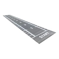Lifemaxx Sprinttrack - Kunstgras - 1,5 x 11 m - Grijs-2