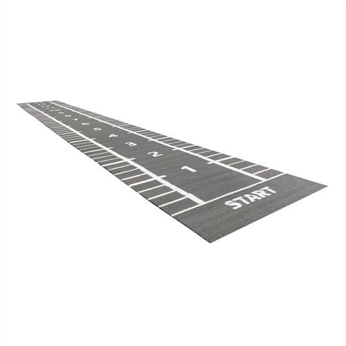 Lifemaxx Sprinttrack - Kunstgras - 2 x 15 m - Grijs-2