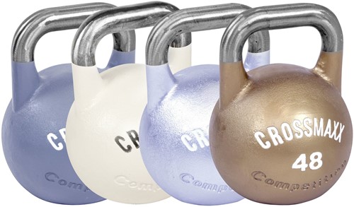 Lifemaxx Crossmaxx Competition Kettlebells - Goud - 48 kg