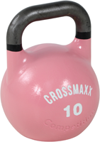 Lifemaxx Crossmaxx Competition Kettlebells - Roze - 10 kg