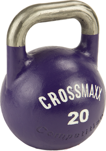 Lifemaxx Crossmaxx Competition Kettlebells - Paars - 20 kg