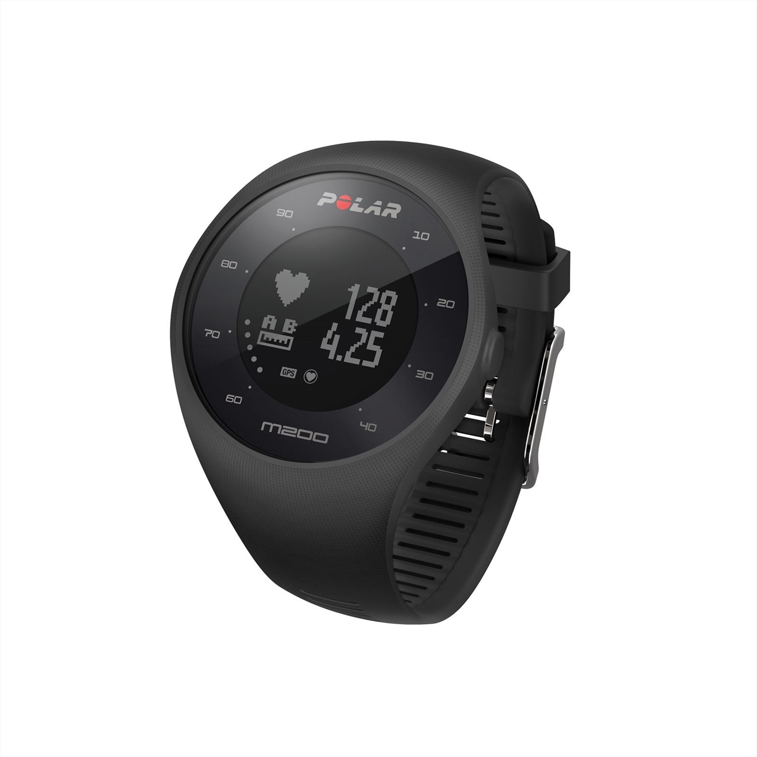 Polar M200 GPS Sports Watch - Black