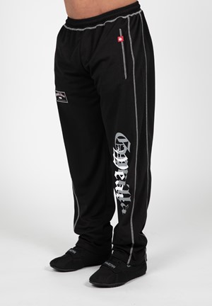 Gorilla Wear Marlow Mesh Pants - Zwart/Grijs - 2XL/3XL
