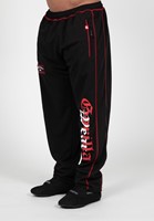 Gorilla Wear Marlow Mesh Pants - Zwart/Rood - 2XL/3XL