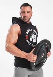 Gorilla Wear Marshall Sweat à Capuche Sans Manche - Noir